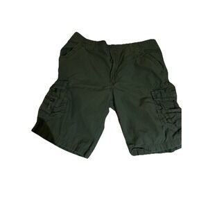 Vintage Union‎ Bay Cargo Shorts Men's Size 38 Green 100% Cotton 90's Y2K EUC
